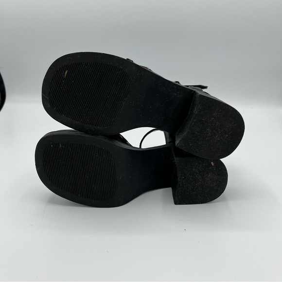 MUDD - Girls Black BlockHeel , Closed Toe Shoe sz 1 - Picture 3 of 6